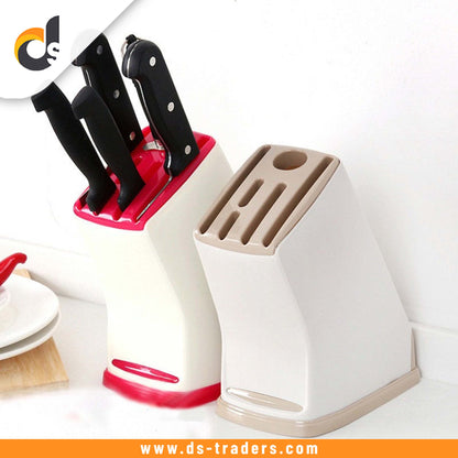 Plastic Kitchen Knife Holder Rack