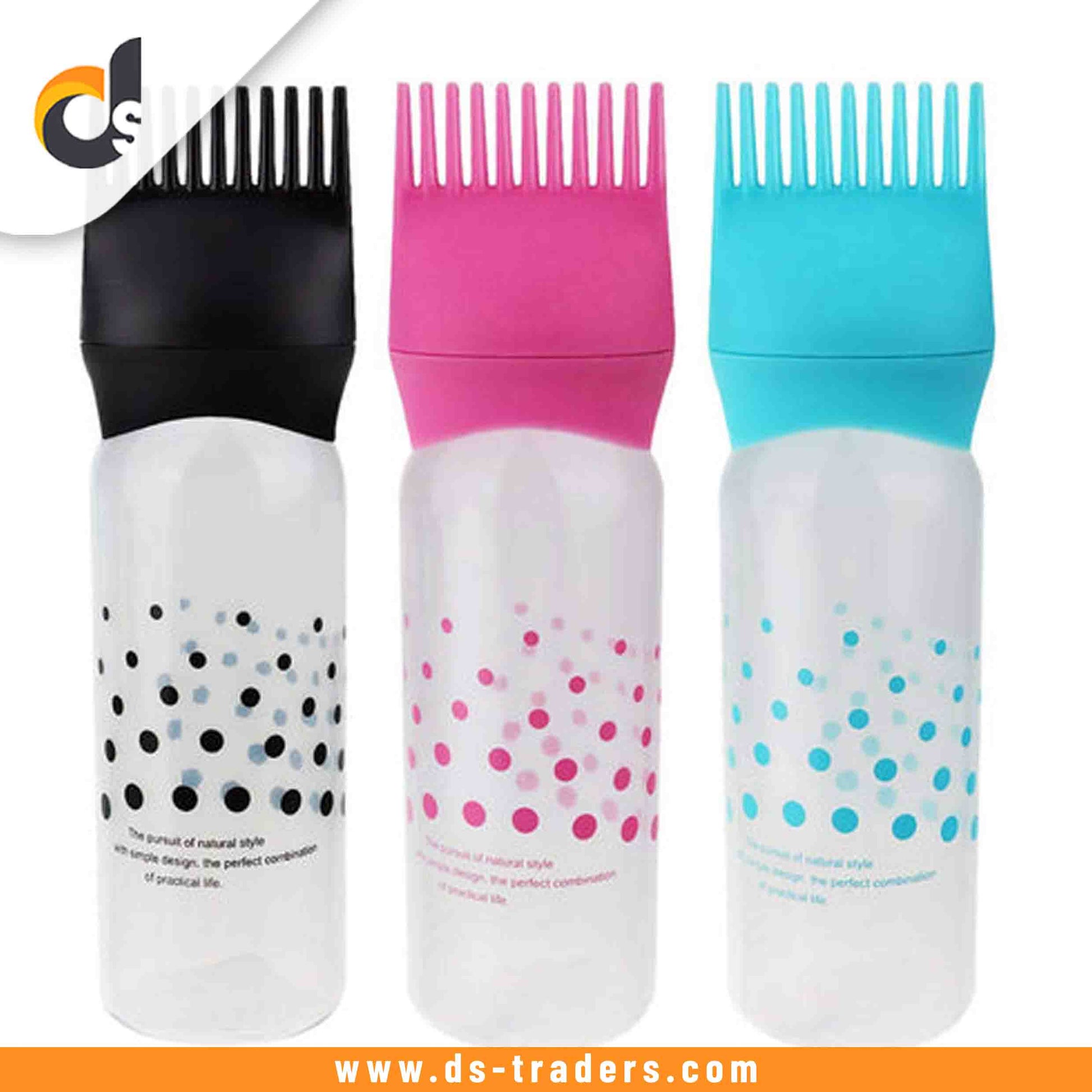 Plastic Oil Comb Bottle.