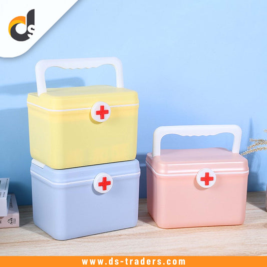 Portable Travel Plastic Medicine Box