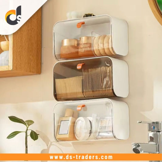 Wall Mounted Organizer With Adjustable Dividers