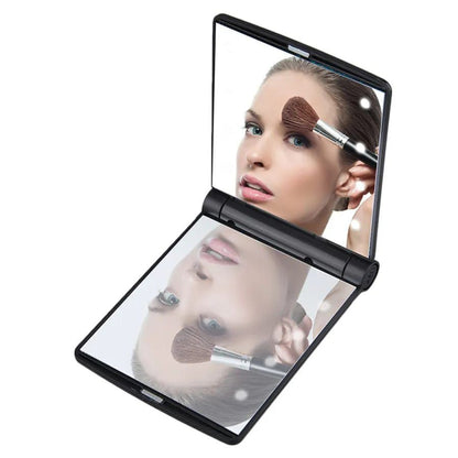 Portable LED Light Make-up Mirror