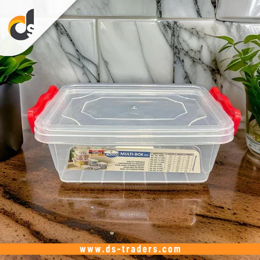 Secure Lock 1.2L Storage Box