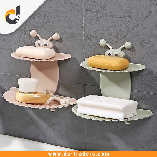 Self Adhesive Double-layer Soap Holder