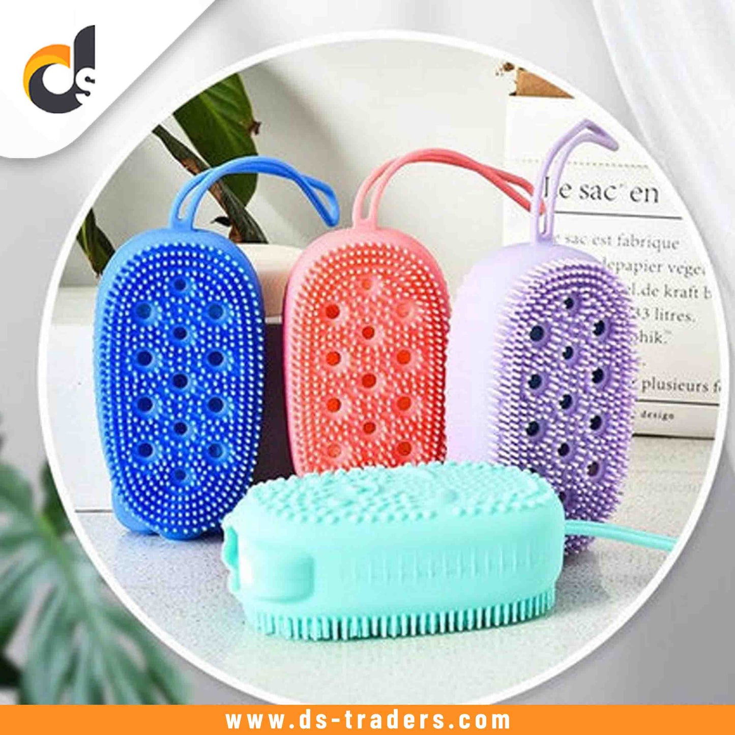 Soft Silicon Body Bath Brush Scrub