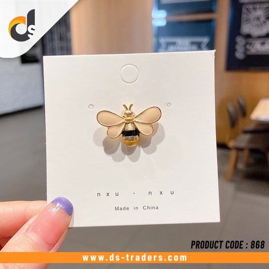 Cute Honey Bee Shape Pin Brooch