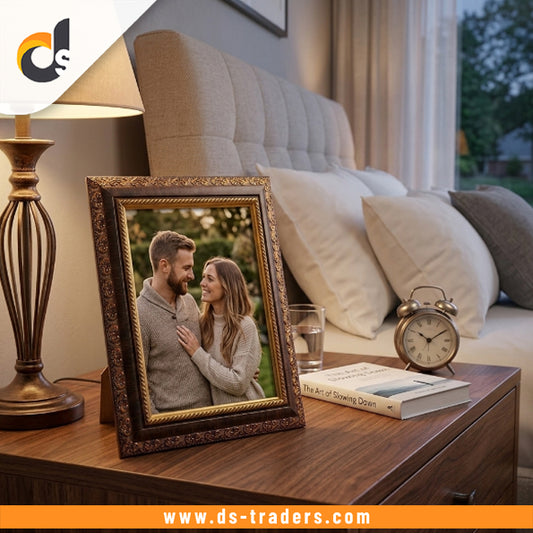 Portable Decorative Wooden Photo Frame