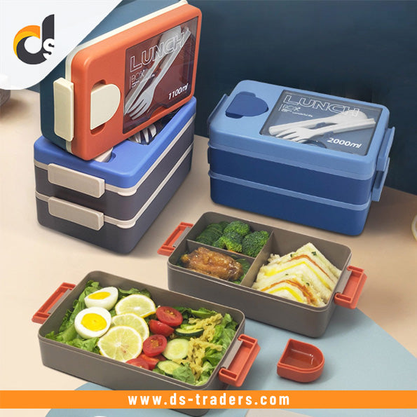 Portable And Microwaveable Lunch Box