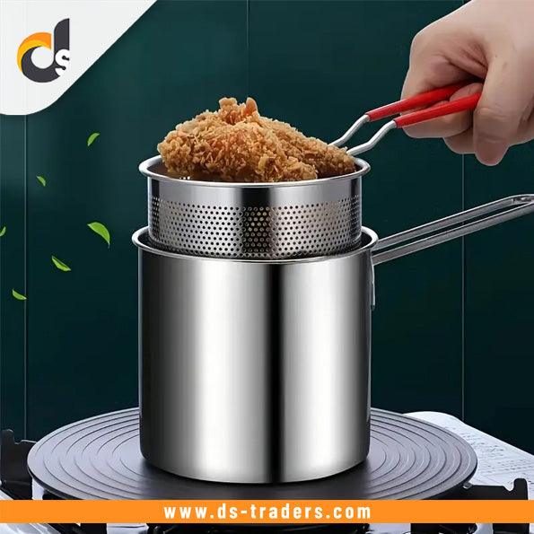 Stainless Steel Mini Frying Bucket