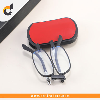 Foldable Reading Glasses with Mobile Holder