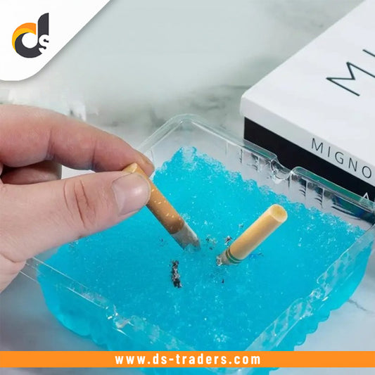 Disposable Smokeless Ashtray With Sand Cleaner