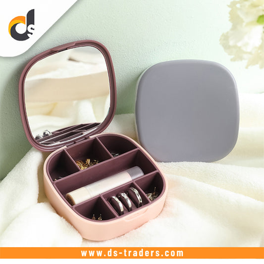 Compact Jewellery Organizer with Mirror