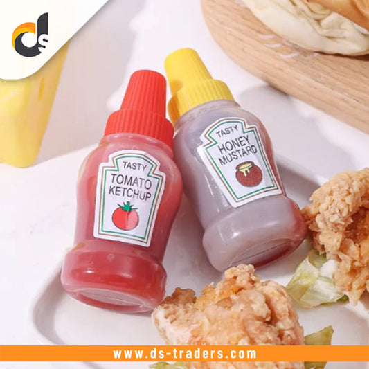 Pack of 2 Mini Sauce Bottles