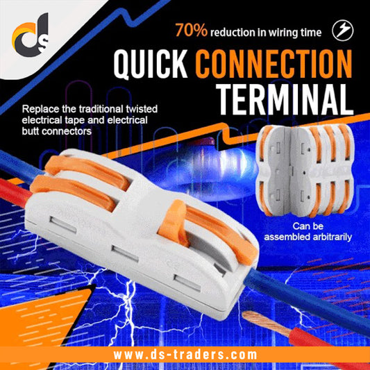 Pack Of 5 Quick Connection Terminal