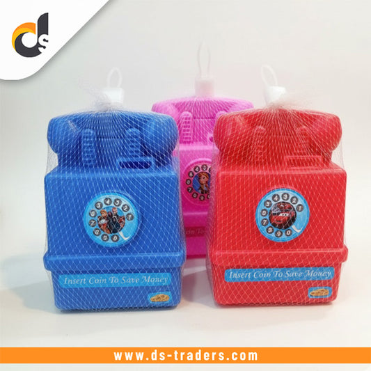 Telephone Shape Plastic Coin Box