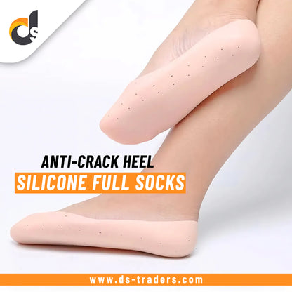 Anti-Crack Heel Silicone Full Socks