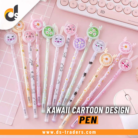 Kawaii Cartoon Design Pen (Random Design)