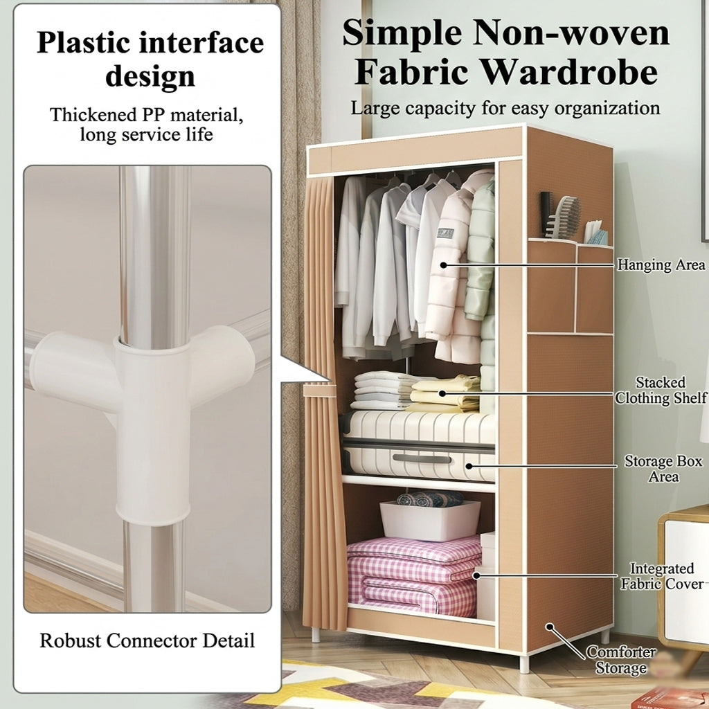 Non-woven Wardrobe Cloth Storage Organizer