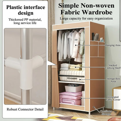 Non-woven Wardrobe Cloth Storage Organizer