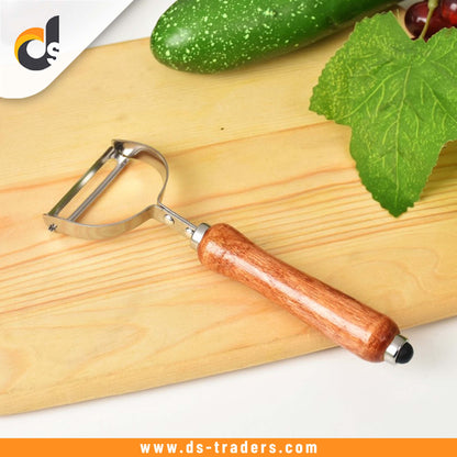 Vegetable & Fruit Peeler With Wooden Handle