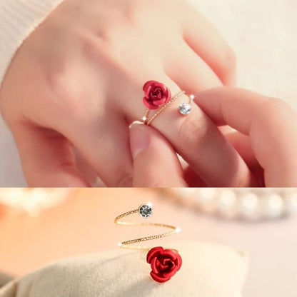 Elegant Rose Ring