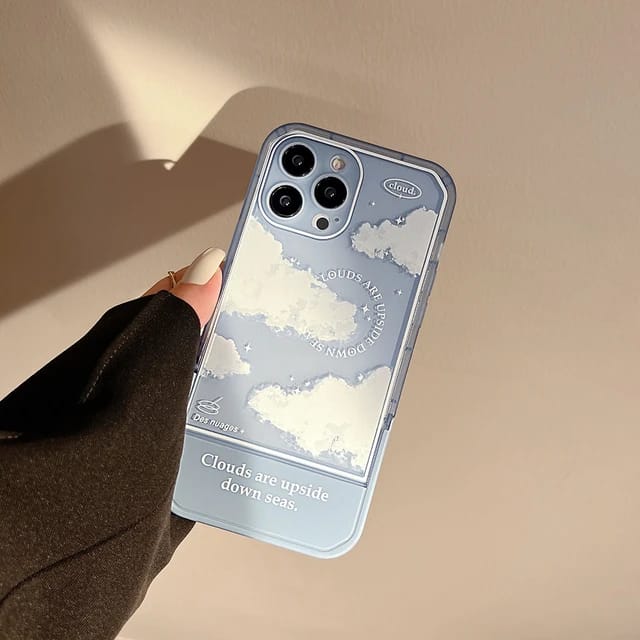 Beautiful Clouds Design - iPhone back cover only