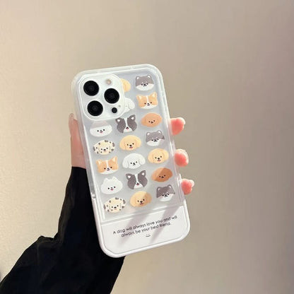 Cute Animal Face Design - iPhone Back Case Only