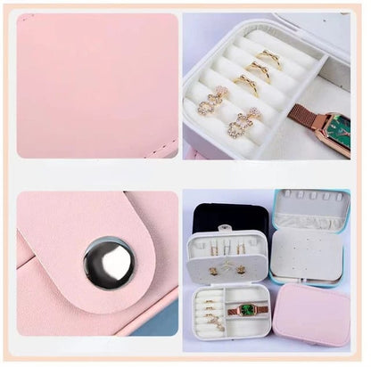 Stylish Portable Jewelry Organizer Box