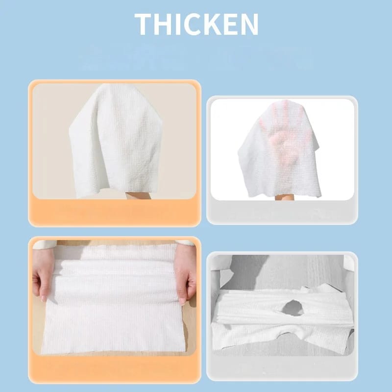 7 Pcs Portable Disposable Compressed Towel Tablets