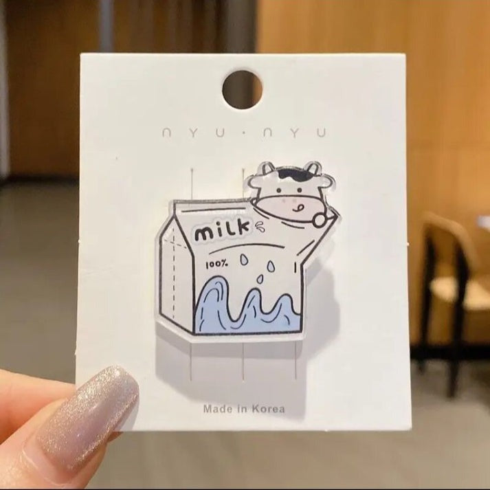 Cow Milk Box Badge