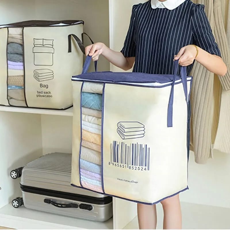 Jumbo Size Multipurpose Storage Bag Organizer for Clothes Blanket DS Traders