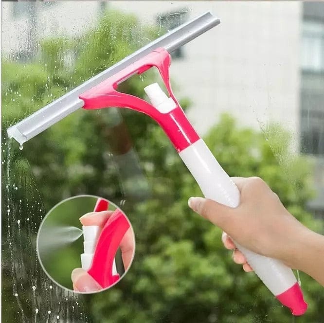 Multifunctional Glass Cleaner, 2 in 1 Spray Wiper