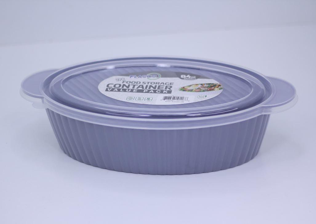 Pack Of 2 - Food Storage Container Box 2500ml