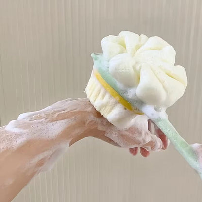 2 in 1 Long Handle Shower Body Brush Back Scrubber