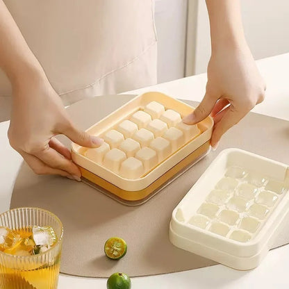 Mini Ice Cube Tray with Lid & Storage Box