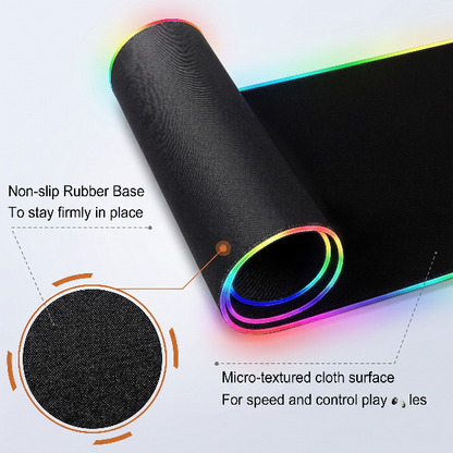 Smooth Gaming Keyboard Desk Mat (Random Design)