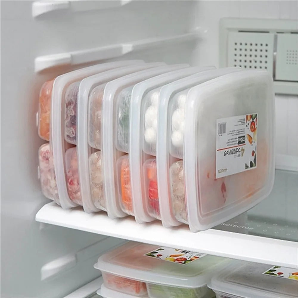 4 Grid Portable Food Storage Box