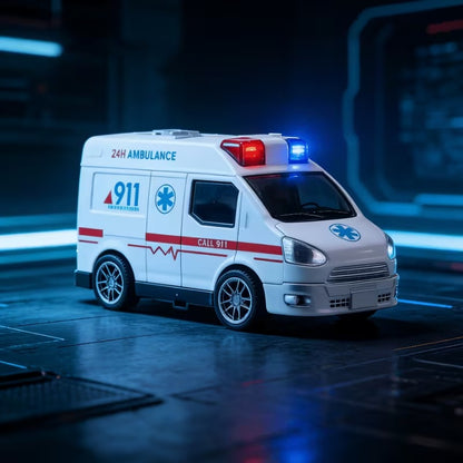 Ultimate Emergency Ambulance Toy (Random Color)