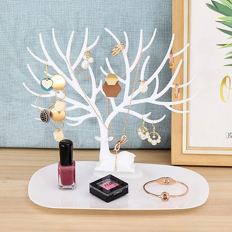 Creative Deer Tree Shape Jewelry Organizer