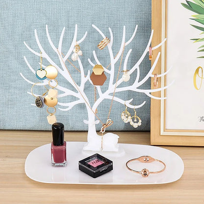Creative Deer Tree Shape Jewelry Organizer