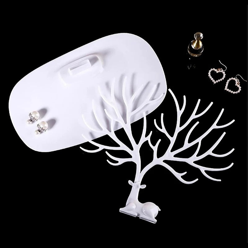 Creative Deer Tree Shape Jewelry Organizer