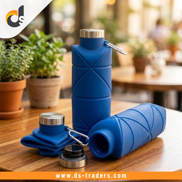 Silicone Foldable Travel Water Bottle