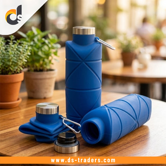 Silicone Foldable Travel Water Bottle