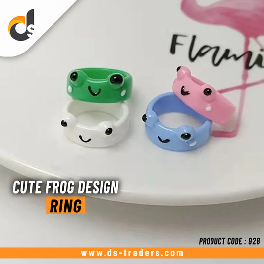 Cute Frog Design Ring