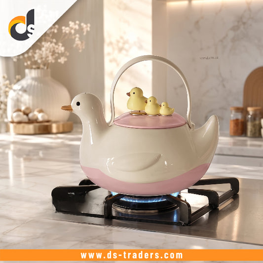 Cute Duck Ceramic Tea Pot