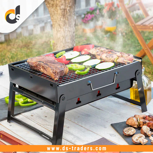 Portable & Foldable Space Saver BBQ Grill