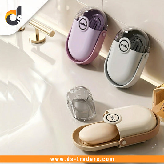 Portable Travel Soap Box With Lid
