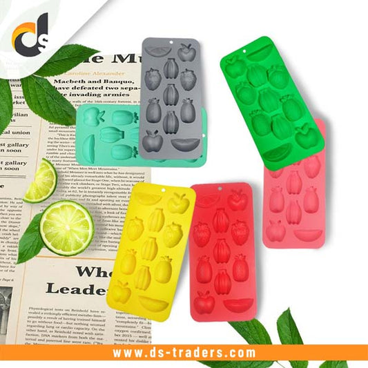 Silicon Fruits Shape Ice Cube Maker