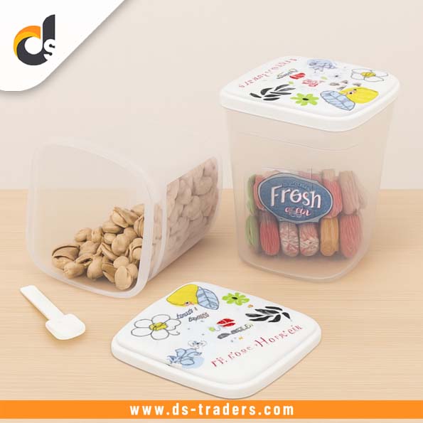 3PCs Plastic Fresh Food Keeper Jar