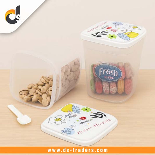3PCs Plastic Fresh Food Keeper Jar