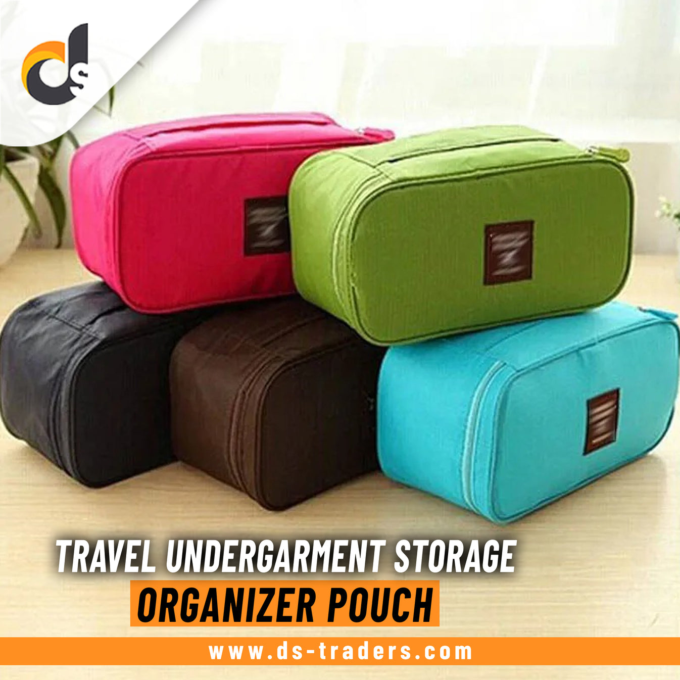 Travel Undergarment Storage Organizer Pouch DS Traders